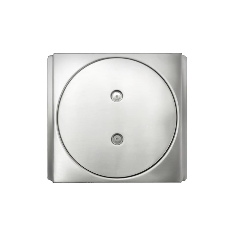 ฝาส้วมสเตนเลส WS CWT-004 5.5 นิ้ว