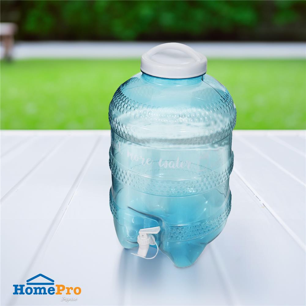 ถังน้ำดื่ม PET เกรด A มีก๊อก SPRING DEW 18.9 ลิตร