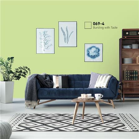 สีน้ำทาภายนอก BEGER COOL DIAMONDSHIELD 10 #069-4 สี BURSTING WITH TASTE กึ่งเงา 9 ลิตร_1