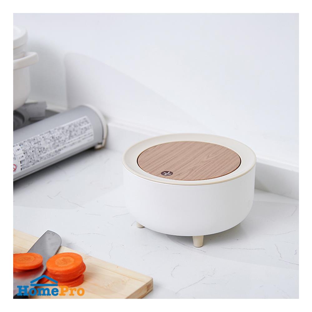 ถังขยะฝากด ACCO MIU 2 ลิตร สีขาว