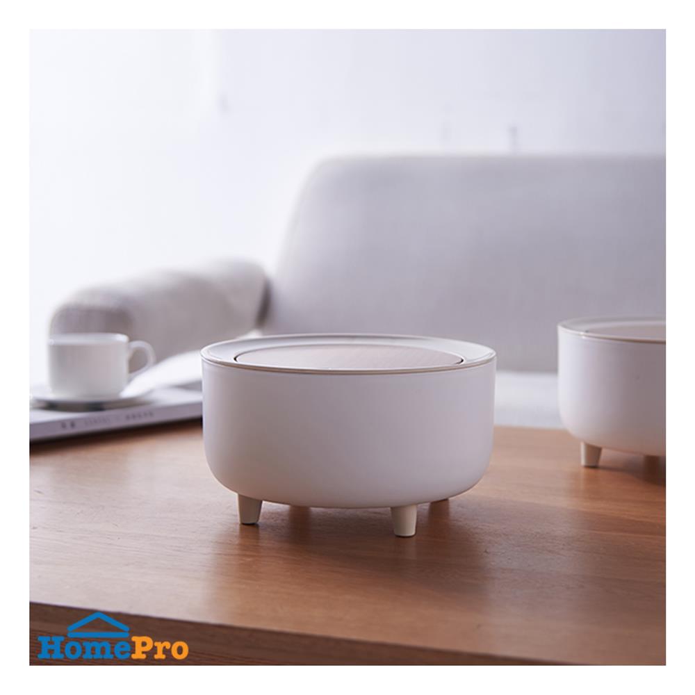 ถังขยะฝากด ACCO MIU 2 ลิตร สีขาว