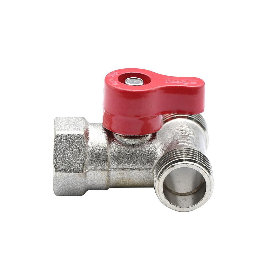 มินิบอลวาล์วสามทาง DEXZON MALE/FEMALE/MALE 1/2 นิ้ว