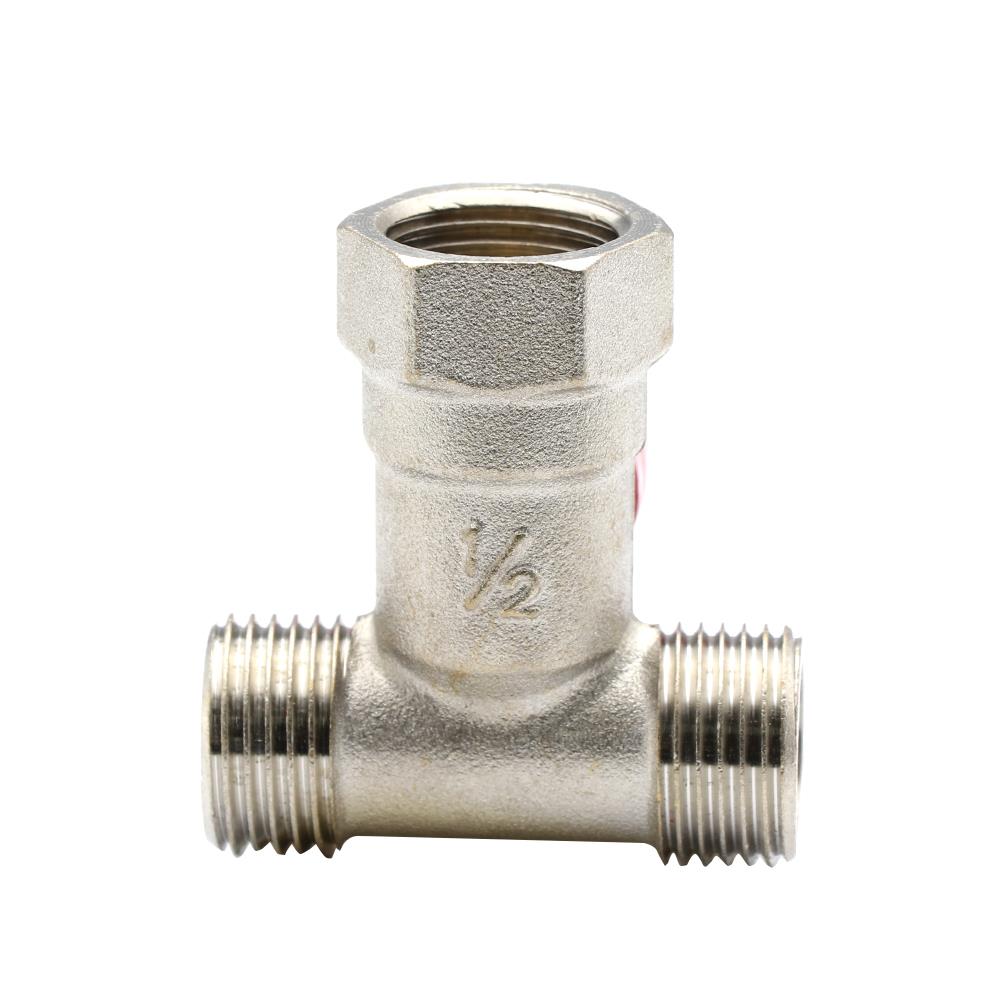 มินิบอลวาล์วสามทาง DEXZON MALE/FEMALE/MALE 1/2 นิ้ว