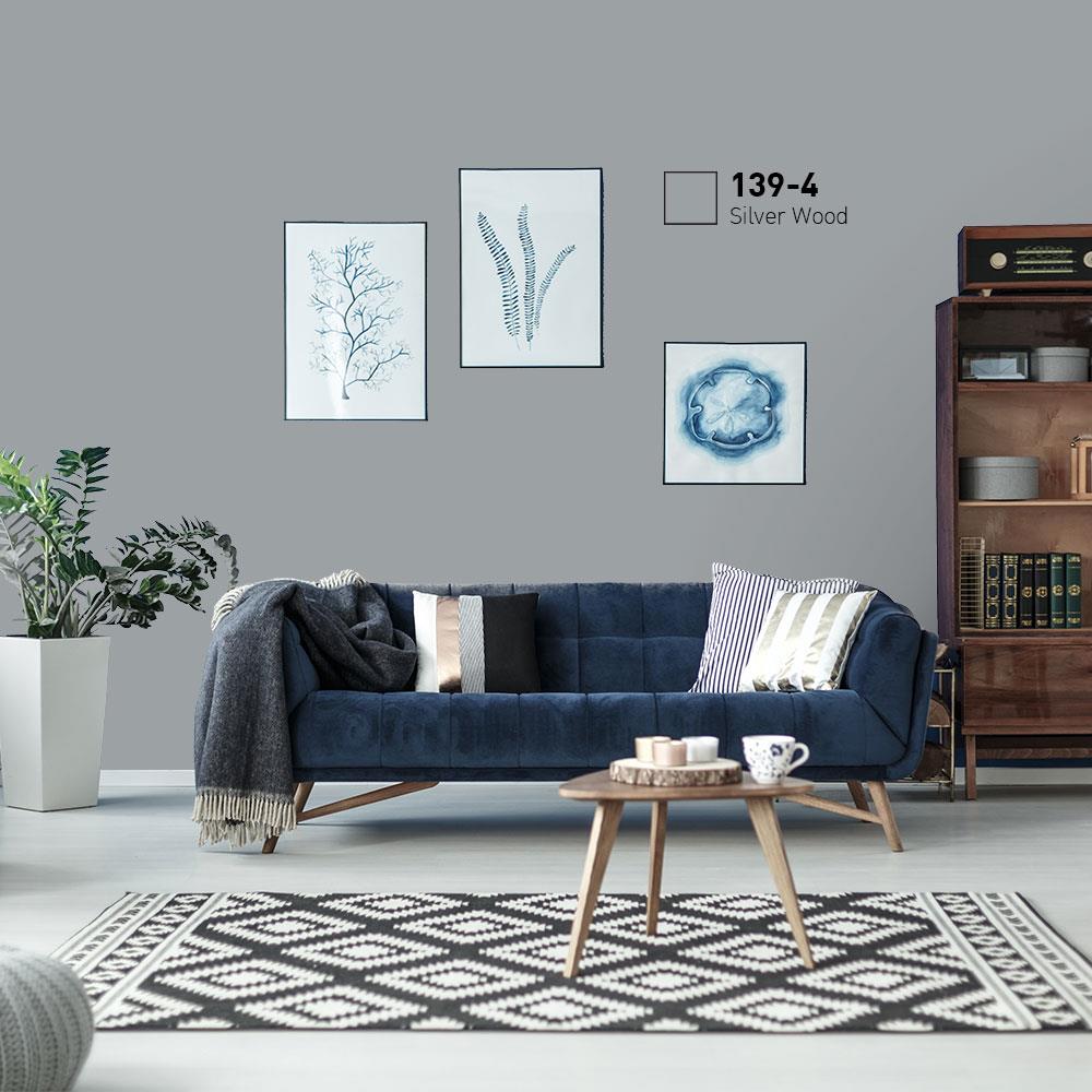 สีน้ำทาภายนอก ชนิดกึ่งเงา BEGERCOOL DIAMONDSHIELD 10 139-4 สี SILVER WOOD 9 ลิตร