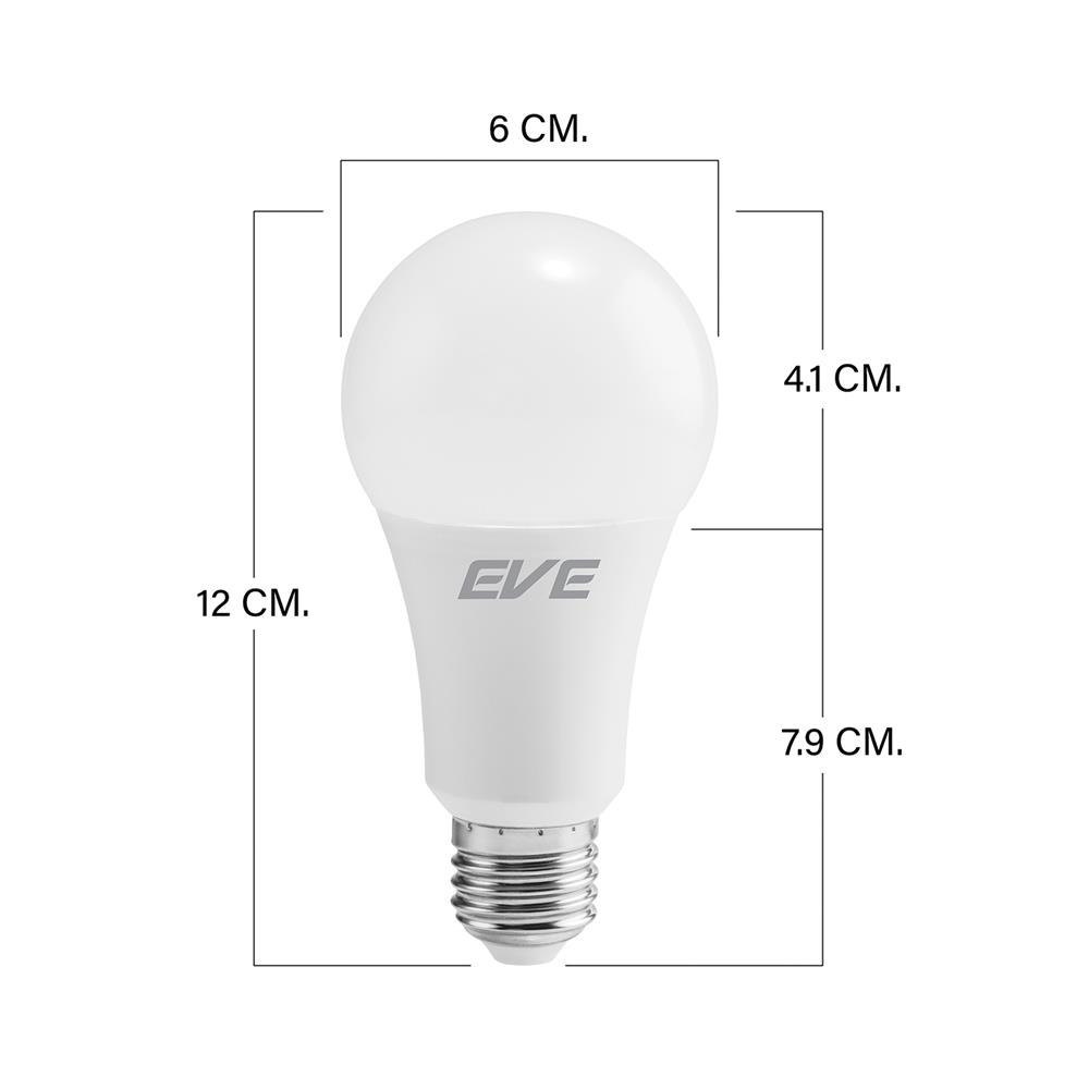 หลอด LED EVE A60 LT GEN 2 13 วัตต์ DAYLIGHT E27 แพ็ก 2 ชิ้น