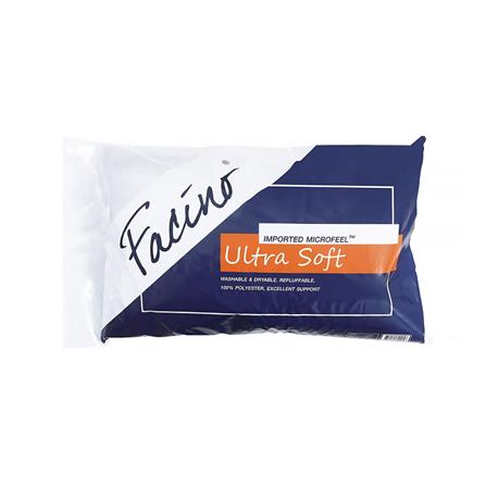 หมอนหนุน ใยสังเคราะห์ FACINO ULTRA 18x27 นิ้ว สีขาว_1