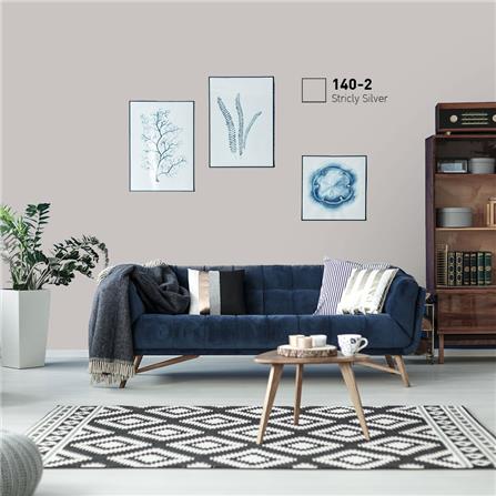 สีน้ำทาภายนอก ชนิดกึ่งเงา BEGERCOOL DIAMONDSHIELD 10 140-2 สี STRICLY SILVER 9 ลิตร_1