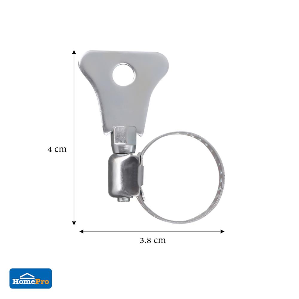 เข็มขัดรัดท่อหางปลา DEXZON 1/2-3/4 นิ้ว แพ็ก 5 ชิ้น
