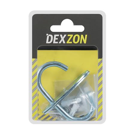 ตะขอแป้นวงรี DEXZON PT-4050-02W 40X50 มม. แพ็ก 2 ชิ้น_2