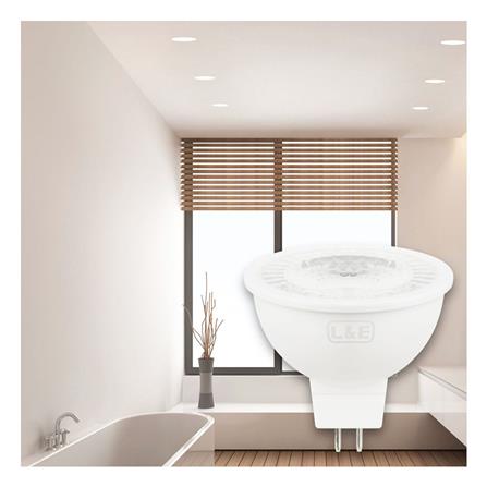 หลอด LED L&E MR16 6 วัตต์ DAYLIGHT GU5.3_4