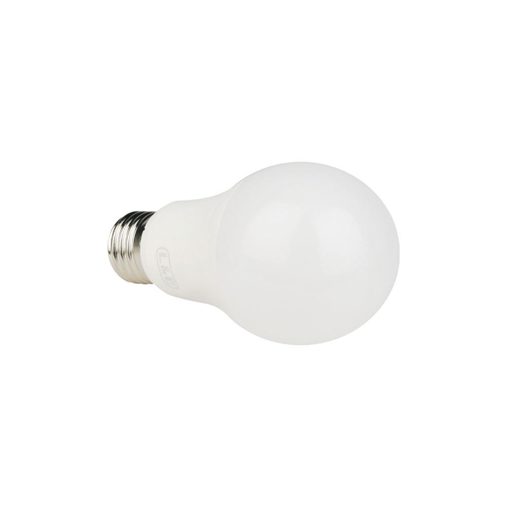 หลอด LED L&E A60 12.5 วัตต์ DAYLIGHT E27