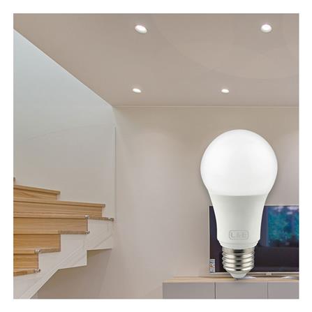 หลอด LED L&E A60 12.5 วัตต์ DAYLIGHT E27_5