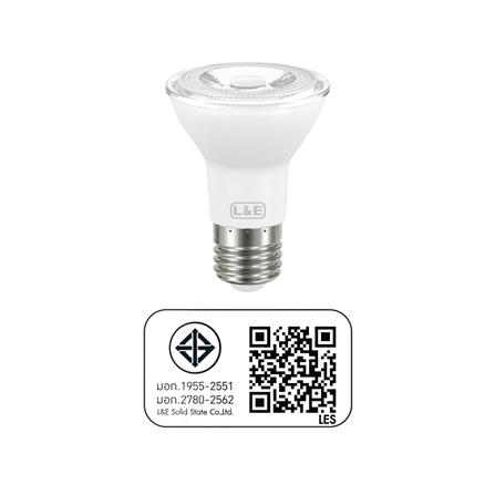 หลอด LED L&E PAR20 6 วัตต์ WARMWHITE E27_5
