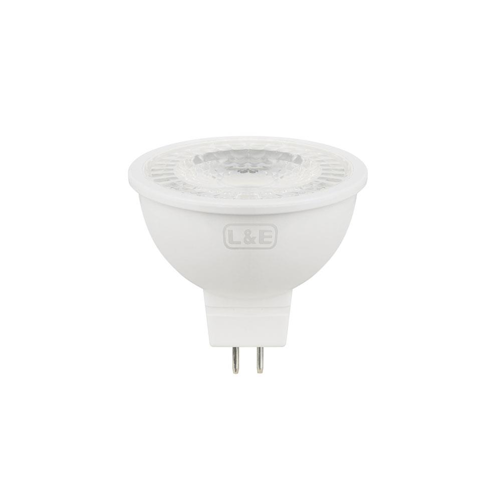 หลอด LED L&E MR16 6 วัตต์ WARMWHITE GU5.3