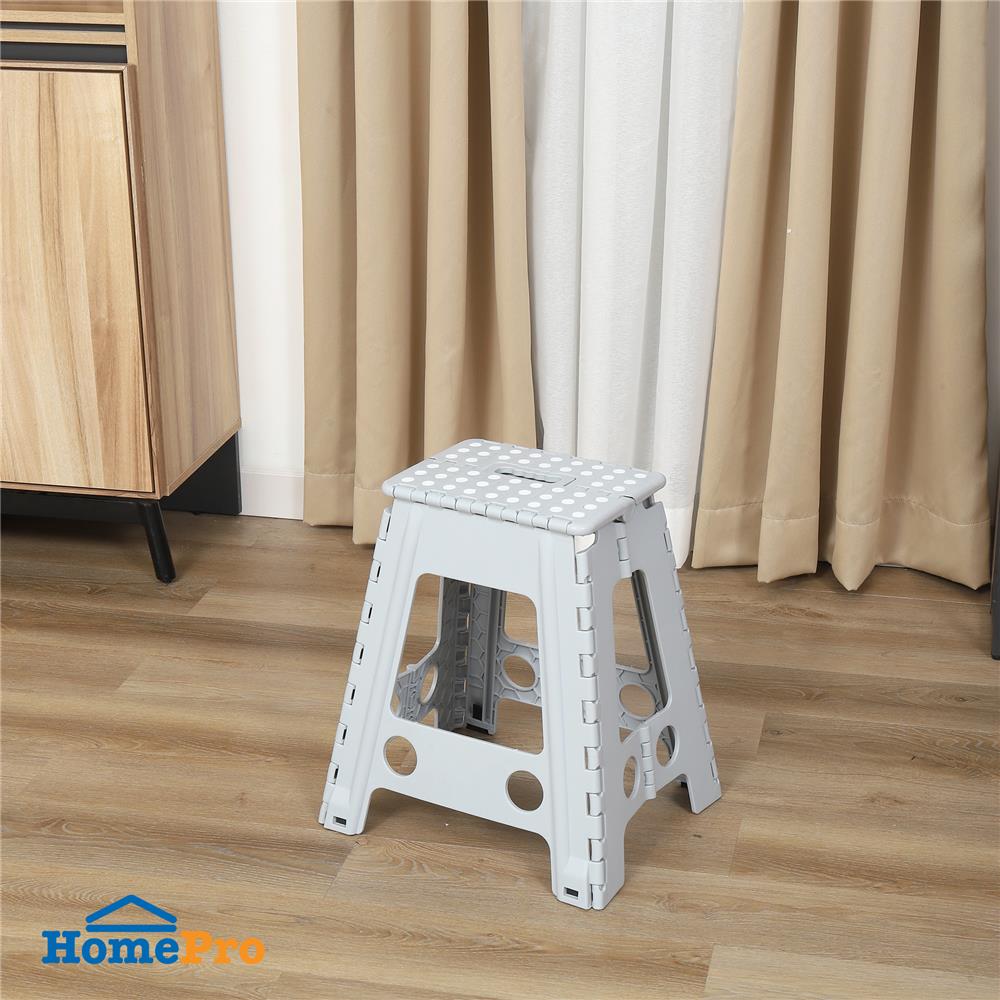 เก้าอี้พับ FURDINI UNO-L พลาสติก สีเทา