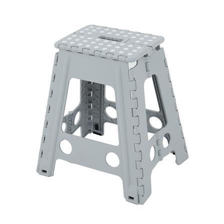 เก้าอี้พับ FURDINI UNO-L พลาสติก สีเทา_0