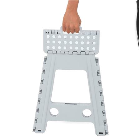 เก้าอี้พับ FURDINI UNO-L พลาสติก สีเทา_3