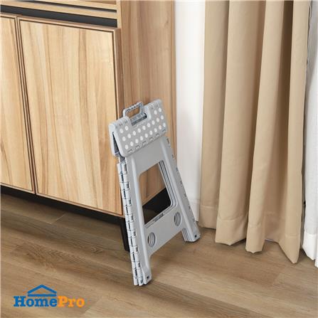 เก้าอี้พับ FURDINI UNO-L พลาสติก สีเทา_4