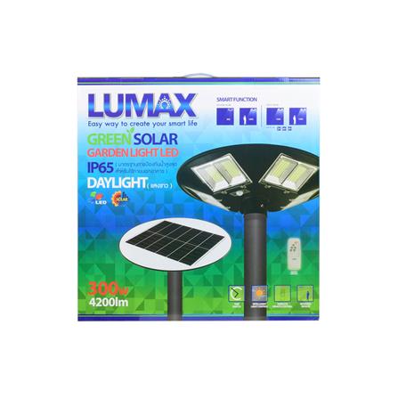 ไฟสนาม SOLAR LUMAX 58-00309 300 วัตต์ DAYLIGHT สีดำ_5