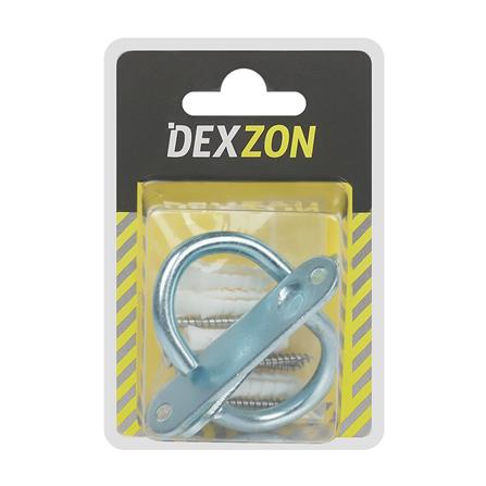 ตะขอแป้นวงรี DEXZON PT1640-02W 16X40 มม. แพ็ก 2 ชิ้น_2