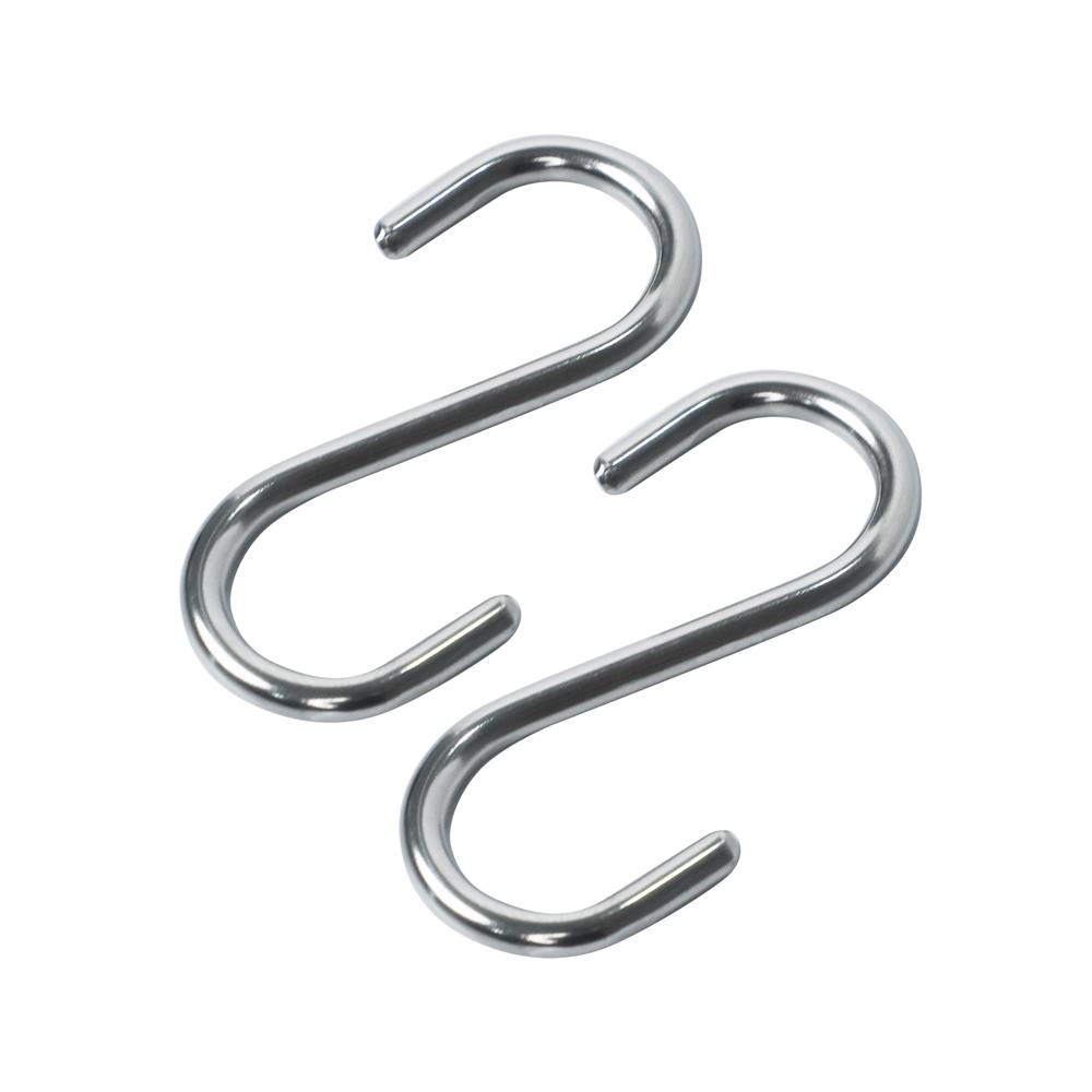 ตะขอสเตนเลสตัว S DEXZON SSL-50 5/8 นิ้วX4 มม. แพ็ก 5 ชิ้น