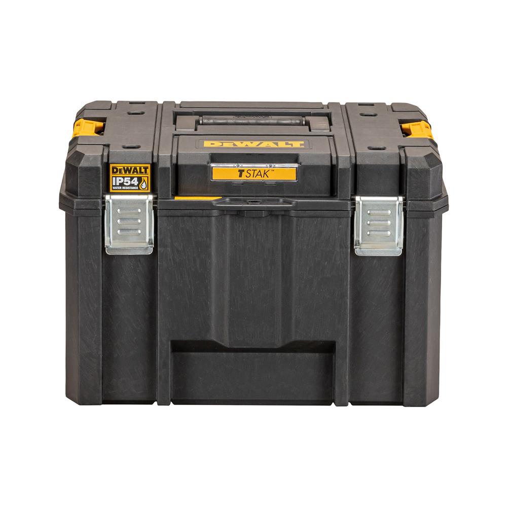 กล่องเครื่องมือ DEWALT TSTAK 30 กก. สีดำ/สีเหลือง