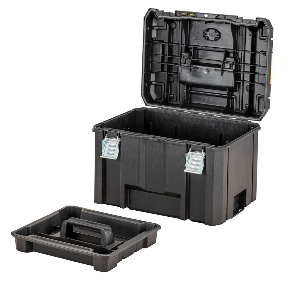 กล่องเครื่องมือ DEWALT TSTAK 30 กก. สีดำ/สีเหลือง