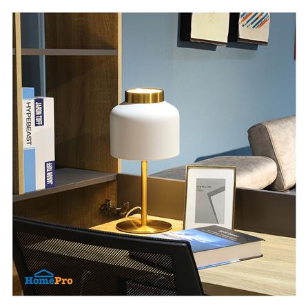 ไฟตั้งโต๊ะ CARINI MT5232WH สีขาว/ทอง_5