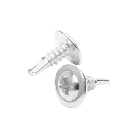 สกรูปลายสว่านหัวบัททอน RHINO 8X1/2 นิ้ว 500 ชิ้น