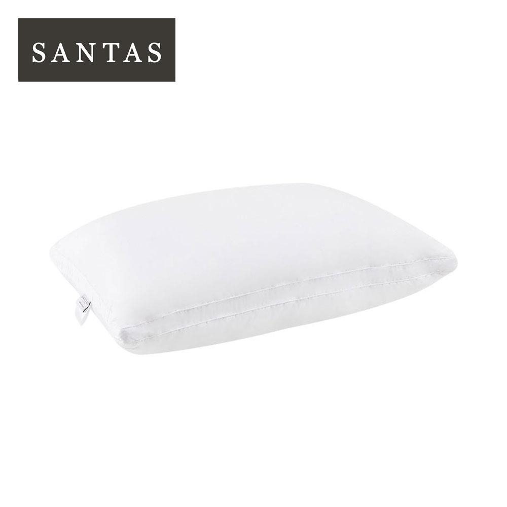หมอนหนุน ใยสังเคราะห์  SANTAS HYBRID MEDIUM 19x29 นิ้ว สีขาว