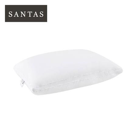 หมอนหนุน ใยสังเคราะห์ SANTAS HYBRID MEDIUM 19x29 นิ้ว สีขาว
