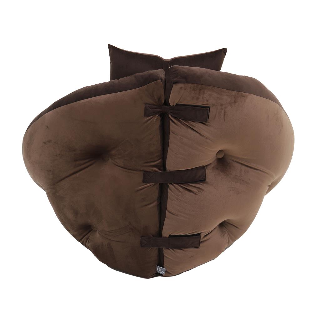 เบาะรองนั่ง HOME LIVING STYLE OREO 34x43 นิ้ว สีน้ำตาล