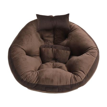 เบาะรองนั่ง HOME LIVING STYLE OREO 34x43 นิ้ว สีน้ำตาล_1