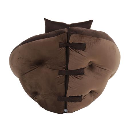 เบาะรองนั่ง HOME LIVING STYLE OREO 34x43 นิ้ว สีน้ำตาล_3