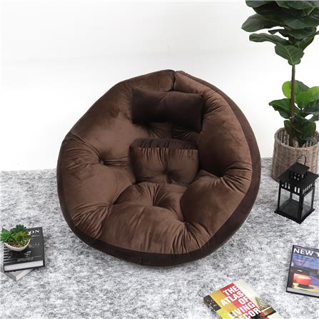 เบาะรองนั่ง HOME LIVING STYLE OREO 34x43 นิ้ว สีน้ำตาล_7