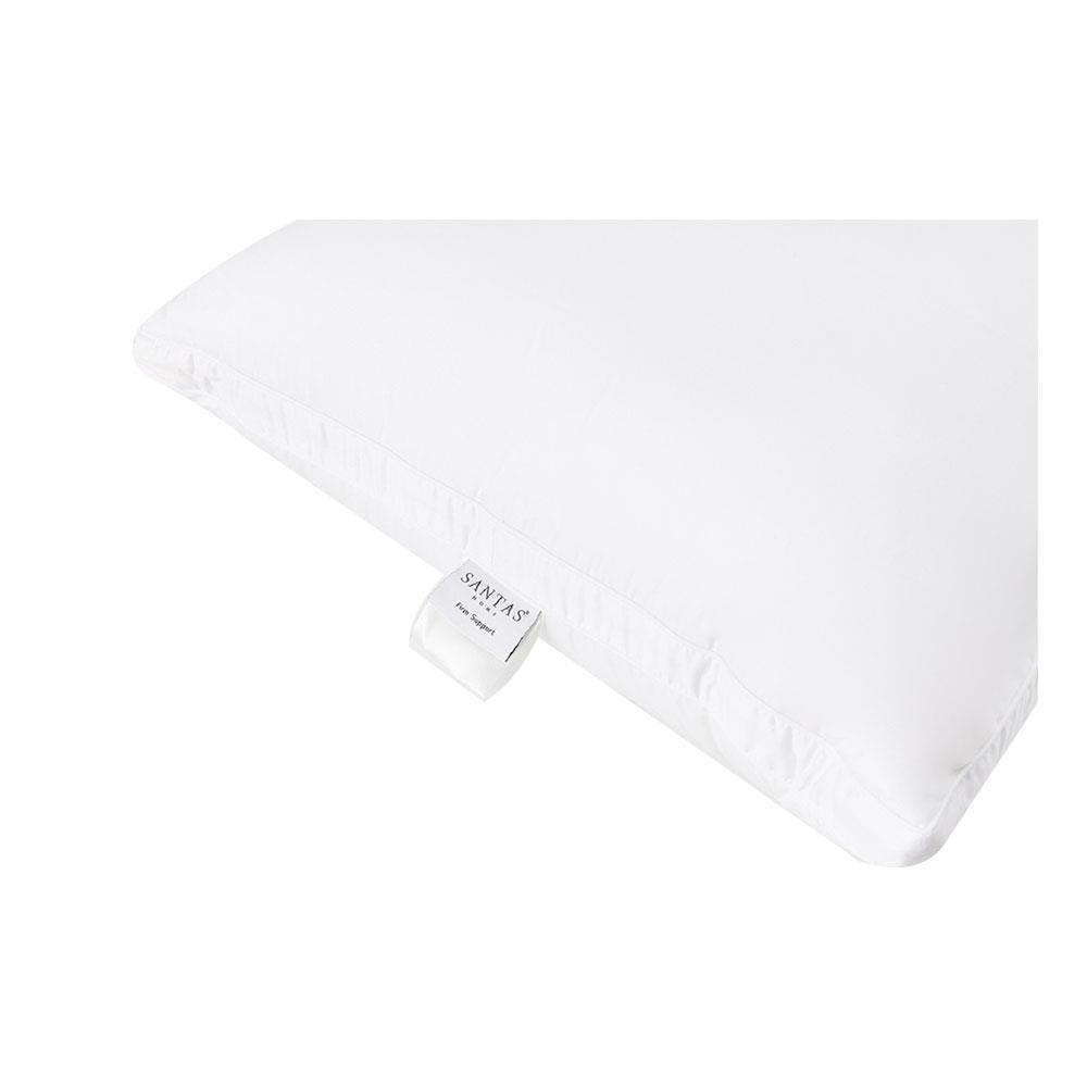 หมอนหนุน ใยสังเคราะห์ SANTAS HYBRID FIRM 19x29 นิ้ว สีขาว