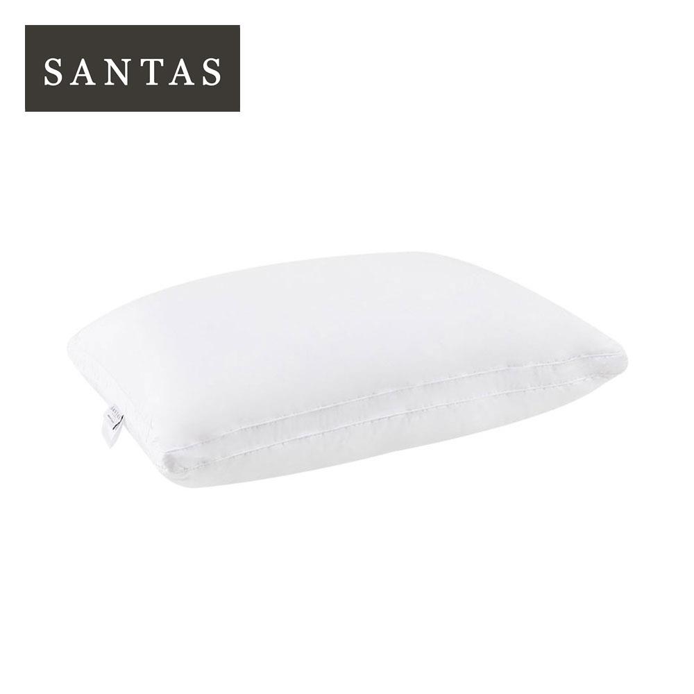 หมอนหนุน ใยสังเคราะห์ SANTAS HYBRID FIRM 19x29 นิ้ว สีขาว