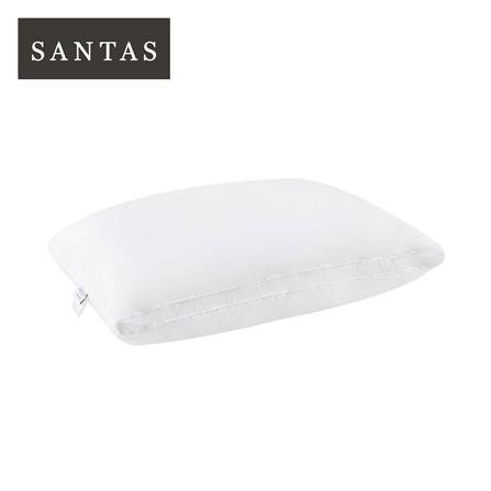 หมอนหนุน ใยสังเคราะห์ SANTAS HYBRID FIRM 19x29 นิ้ว สีขาว