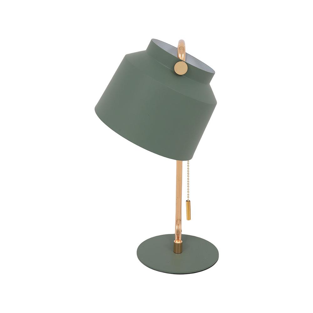 ไฟตั้งโต๊ะ CARINI MT5331 สีเขียว/ทอง