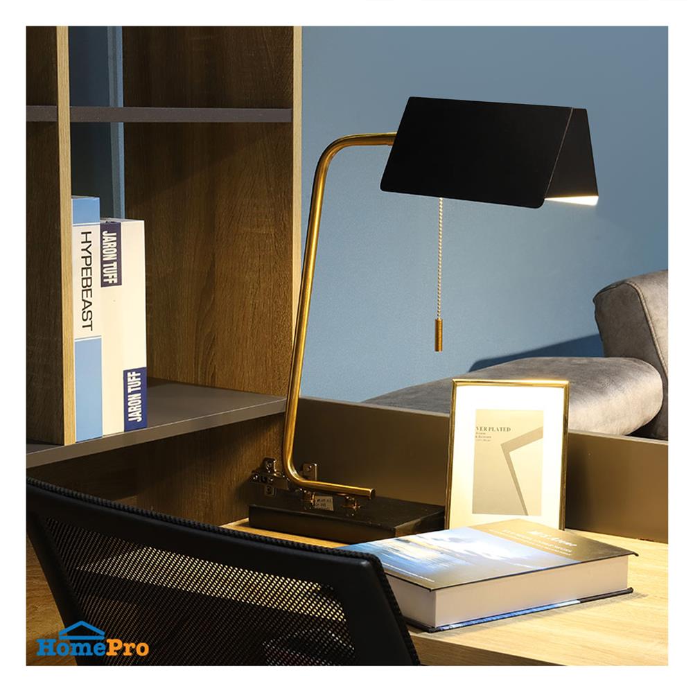 ไฟตั้งโต๊ะ CARINI MT5231BK สีดำ/ทอง