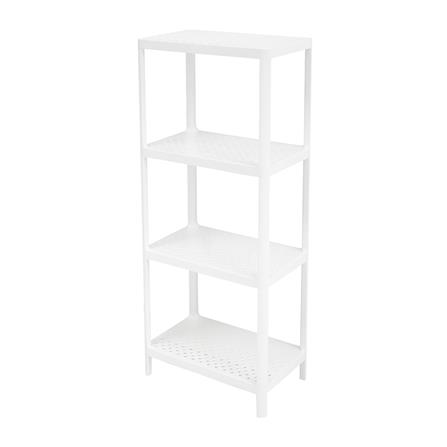 ชั้นวางของ 4 ชั้น STACKO 50X30X116.1 ซม. สีขาว_0