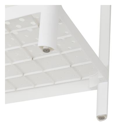 ชั้นวางของ 4 ชั้น STACKO 50X30X116.1 ซม. สีขาว_4