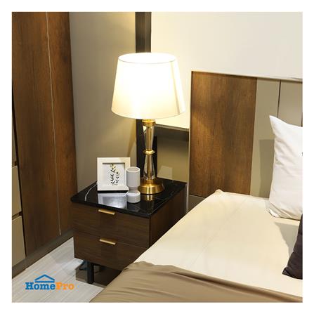 ไฟตั้งโต๊ะ CARINI MT5322 สีขาว/ใส/ทอง_5