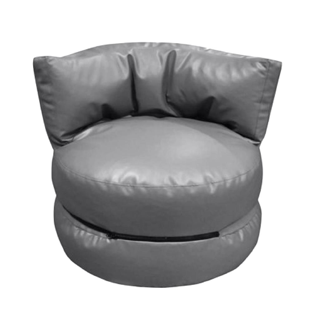 เบาะรองนั่ง HOME LIVING STYLE MOON 28x28 นิ้ว สีเทา