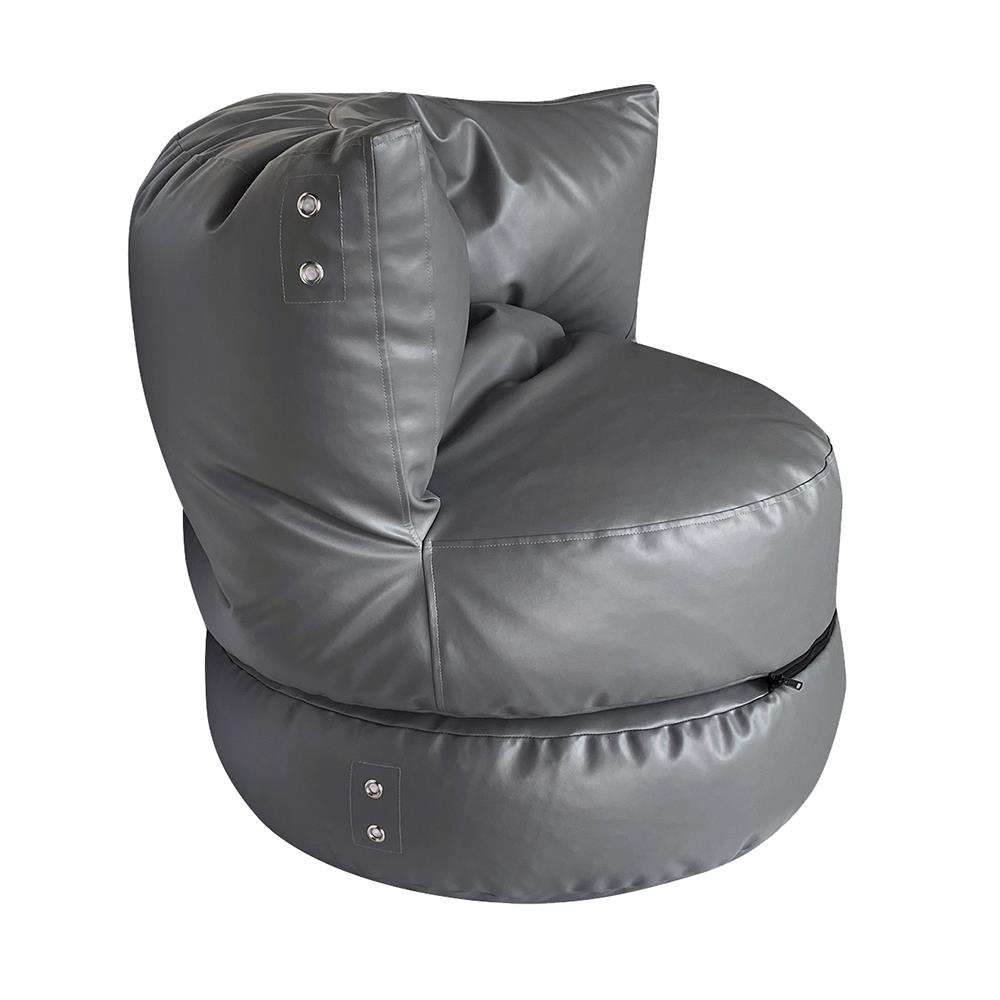 เบาะรองนั่ง HOME LIVING STYLE MOON 28x28 นิ้ว สีเทา