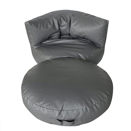 เบาะรองนั่ง HOME LIVING STYLE MOON 28x28 นิ้ว สีเทา_2