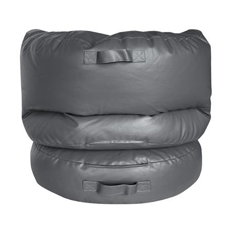 เบาะรองนั่ง HOME LIVING STYLE MOON 28x28 นิ้ว สีเทา_3