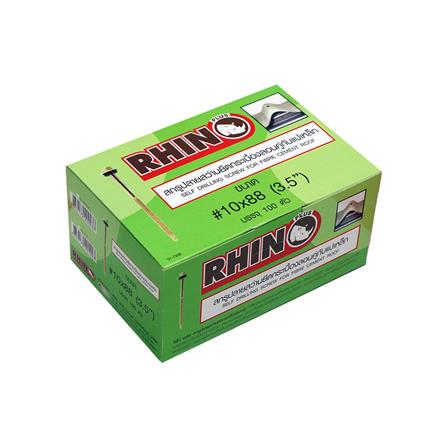 สกรูลอนคู่แปเหล็ก RHINO 10X88 มม. 100 ชิ้น_1