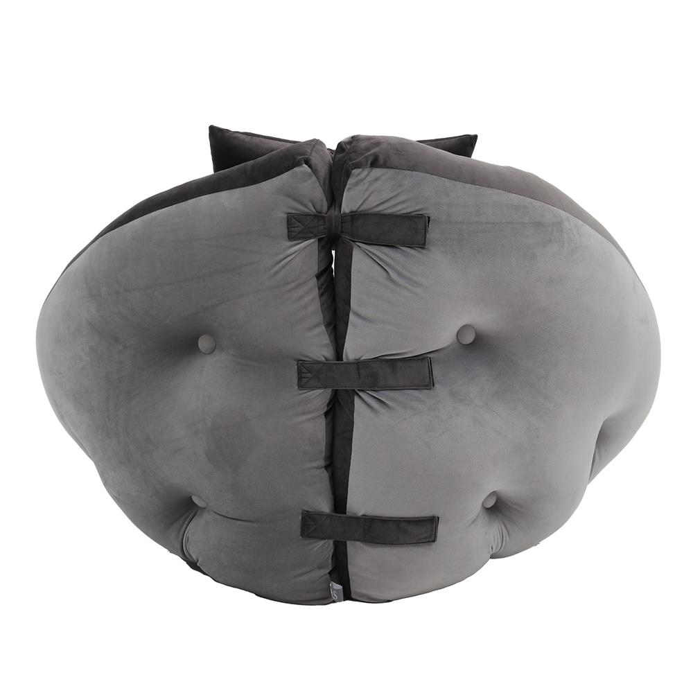 เบาะรองนั่ง HOME LIVING STYLE OREO 34x43 นิ้ว สีเทา