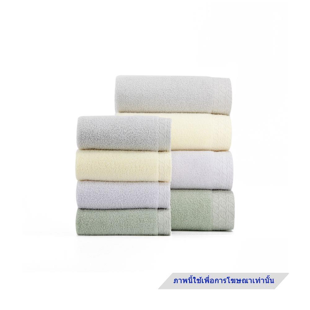 ผ้าขนหนู FROLINA NANO PEARL 15X31 นิ้ว สีม่วง